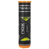Nox Bote de 4 Pelotas PRO TITANIUM