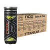 Nox Cajón 24 Botes de Pelotas PRO TITANIUM
