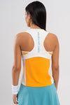 NOX Camiseta Tirantes Mujer PRO Naranja