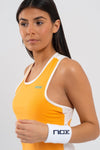 NOX Camiseta Tirantes Mujer PRO Naranja