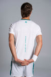 NOX Camiseta Hombre PRO White/Ivy Green