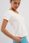 NOX Camiseta Mujer PRO Vainilla Hielo