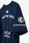 NOX Camiseta Sponsors AT10 Azul Oscuro de Agustín Tapia 2026