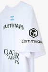 NOX Camiseta Sponsors AT10 Blanco de Agustín Tapia 2026