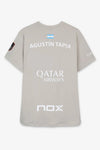 NOX Camiseta Sponsors AT10 Gris Suave de Agustín Tapia 2026