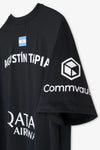 NOX Camiseta Sponsors AT10 Negro de Agustín Tapia 2026