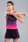 NOX Camiseta Tirantes Mujer PRO Blackberry Rose Degraded