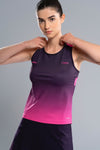 NOX Camiseta Tirantes Mujer PRO Blackberry Rose Degraded