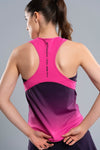 NOX Camiseta Tirantes Mujer PRO Blackberry Rose Degraded