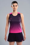 NOX Camiseta Tirantes Mujer PRO Blackberry Rose Degraded