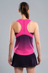 NOX Camiseta Tirantes Mujer PRO Blackberry Rose Degraded