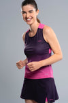 NOX Camiseta Tirantes Mujer PRO Blackberry Rose Degraded