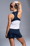NOX Camiseta Tirantes Mujer Team Blanco/Azul