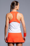 NOX Camiseta Tirantes Mujer Team Blanco/Rojo
