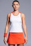 NOX Camiseta Tirantes Mujer Team Blanco/Rojo