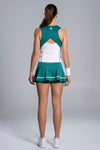 NOX Camiseta Tirantes Mujer PRO White/Ivy Green