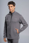 NOX Chaqueta Deportiva Hombre Team Gris Luna
