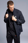 NOX Cortavientos Ligero Hombre Black