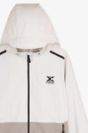 NOX Cortavientos Mujer White Cloud/Cobblestone