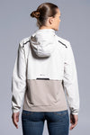 NOX Cortavientos Mujer White Cloud/Cobblestone