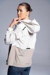 NOX Cortavientos Mujer White Cloud/Cobblestone