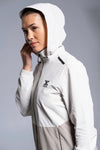 NOX Cortavientos Mujer White Cloud/Cobblestone