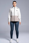 NOX Cortavientos Mujer White Cloud/Cobblestone