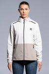 NOX Cortavientos Mujer White Cloud/Cobblestone