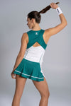 NOX Falda Mujer PRO White/Ivy Green