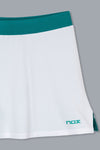 NOX Falda Mujer PRO White/Ivy Green