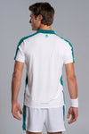 NOX Polo Hombre PRO White/Ivy Green