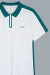 NOX Polo Hombre PRO White/Ivy Green
