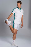 NOX Polo Hombre PRO White/Ivy Green