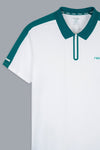NOX Polo Hombre PRO White/Ivy Green