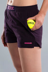NOX Short Mujer PRO Deep Purple