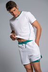 NOX Short Hombre PRO White/Ivy Green