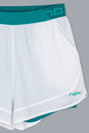 NOX Short Mujer PRO White/Ivy Green