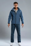 NOX Softshell Hombre Team Azul Noche