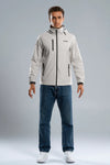 NOX Softshell Hombre Team Gris Claro