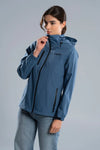 NOX Softshell Mujer Team Azul Noche