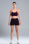 NOX Sujetador Deportivo Mujer PRO Deep Purple