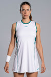 NOX Vestido Mujer PRO White/Ivy Green