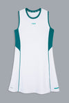NOX Vestido Mujer PRO White/Ivy Green